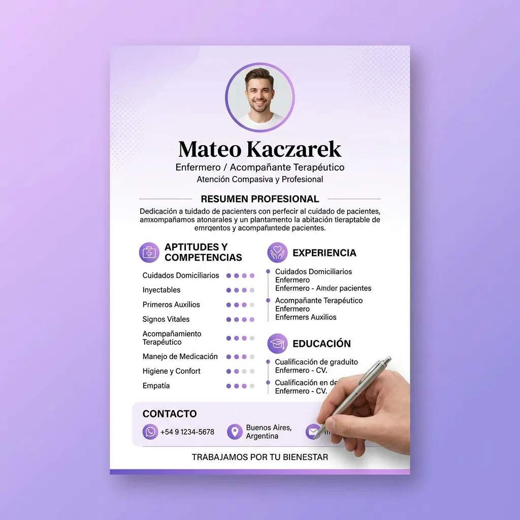CV Mateo Kaczarek