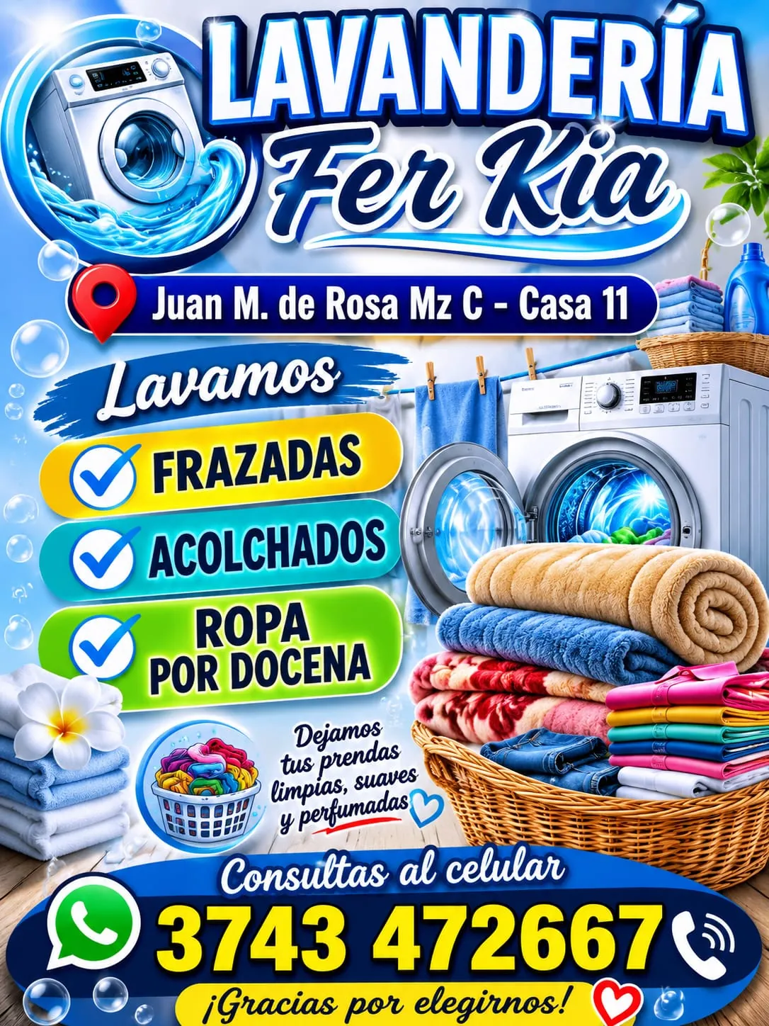 Lavandería Fer Kia