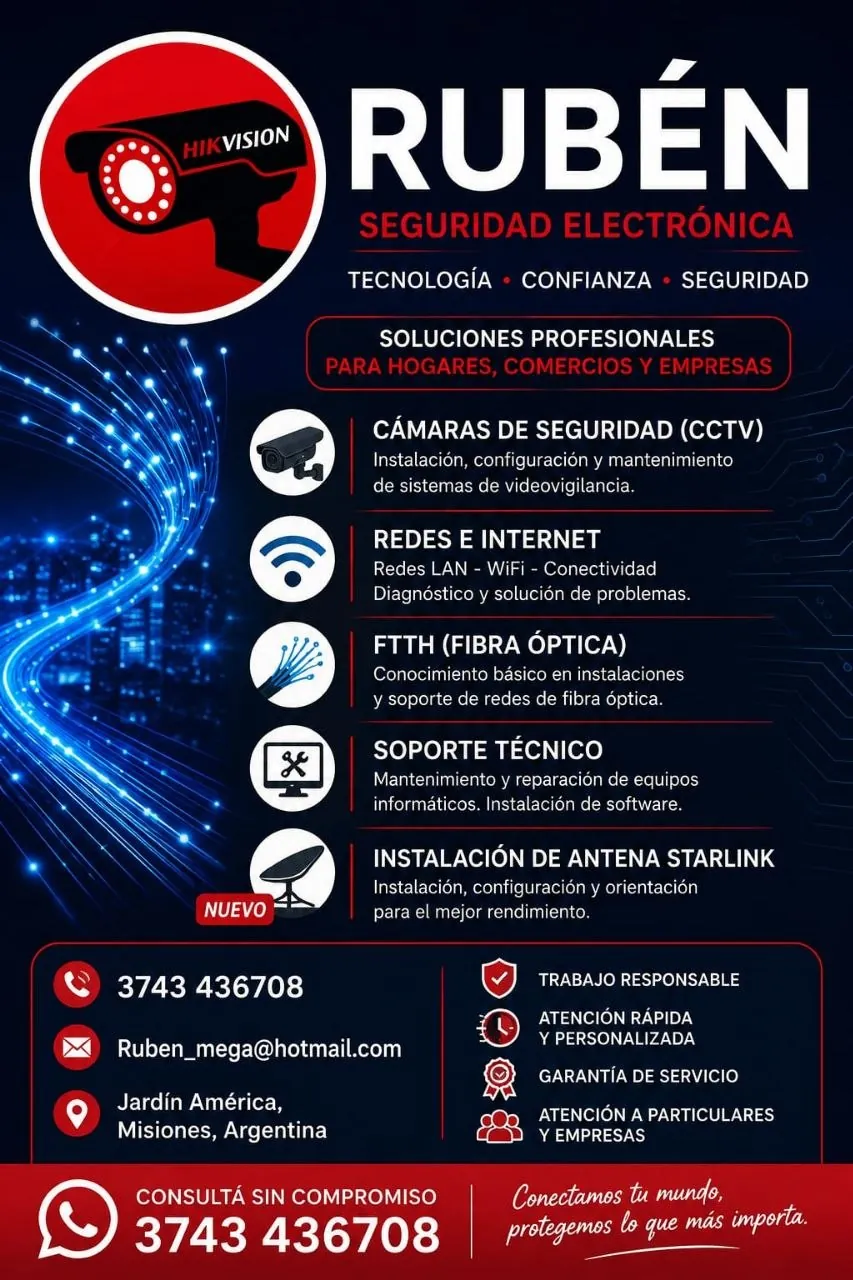 Rubén Seguridad Electrónica