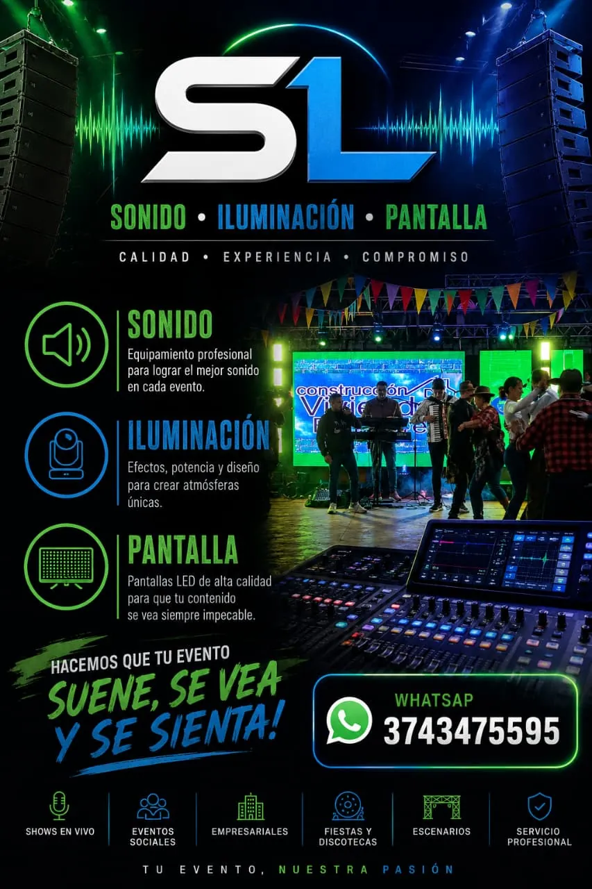 SL Sonido - Iluminación - Pantalla