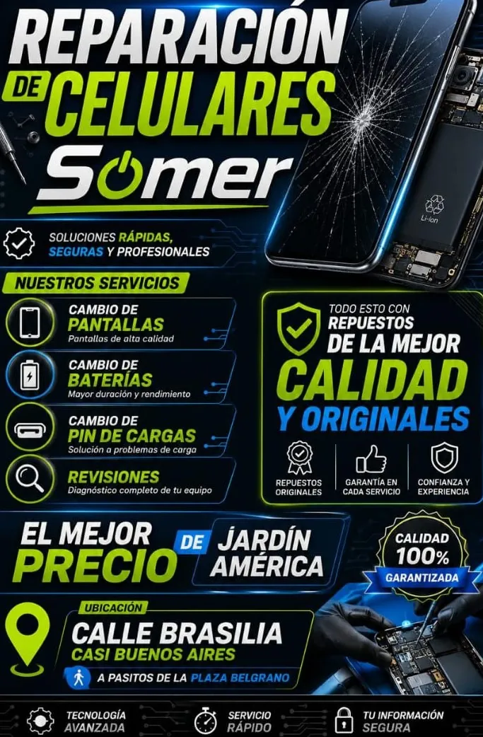 Reparación de Celulares Somer